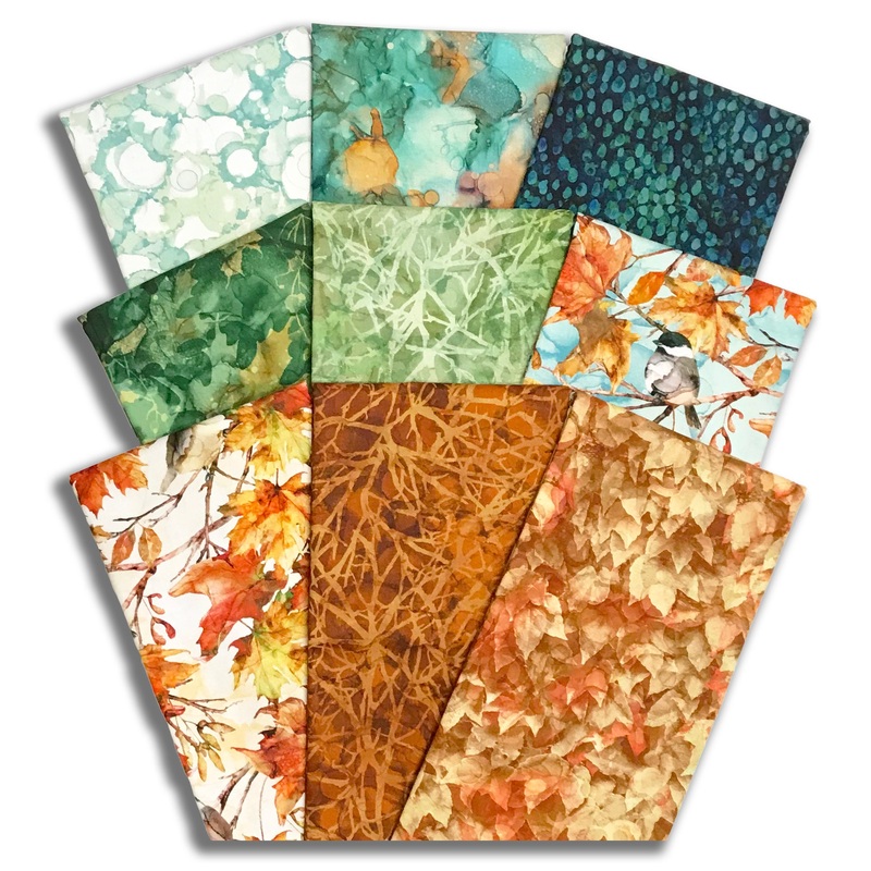 Matt’s Pre-Cut 9 Piece 1/2 Yard Bundle – Northcott Digital Print – Autumn Breeze