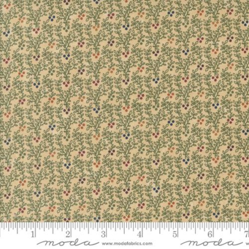 Moda –  Kansas Troubles Quilters – Daisy Lane 9764 11 Dandelion Multi By The Yard