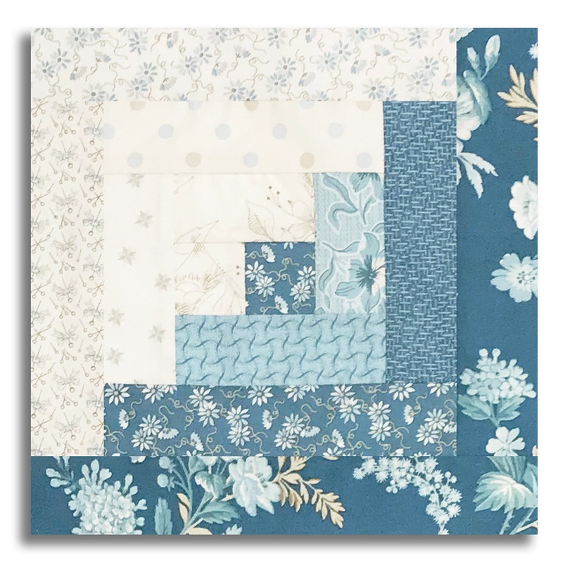 Andover Pre-Cut 12 Block Log Cabin Quilt Kit – Sewing Bird
