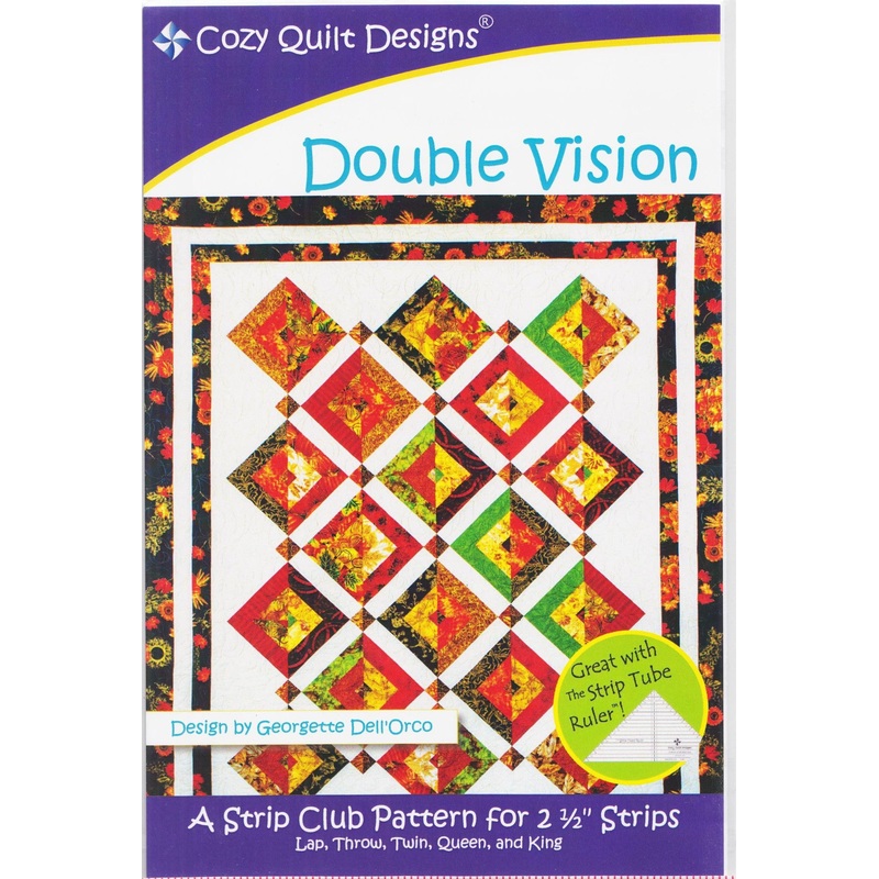 DOUBLE VISION – Cozy Quilt Designs Pattern