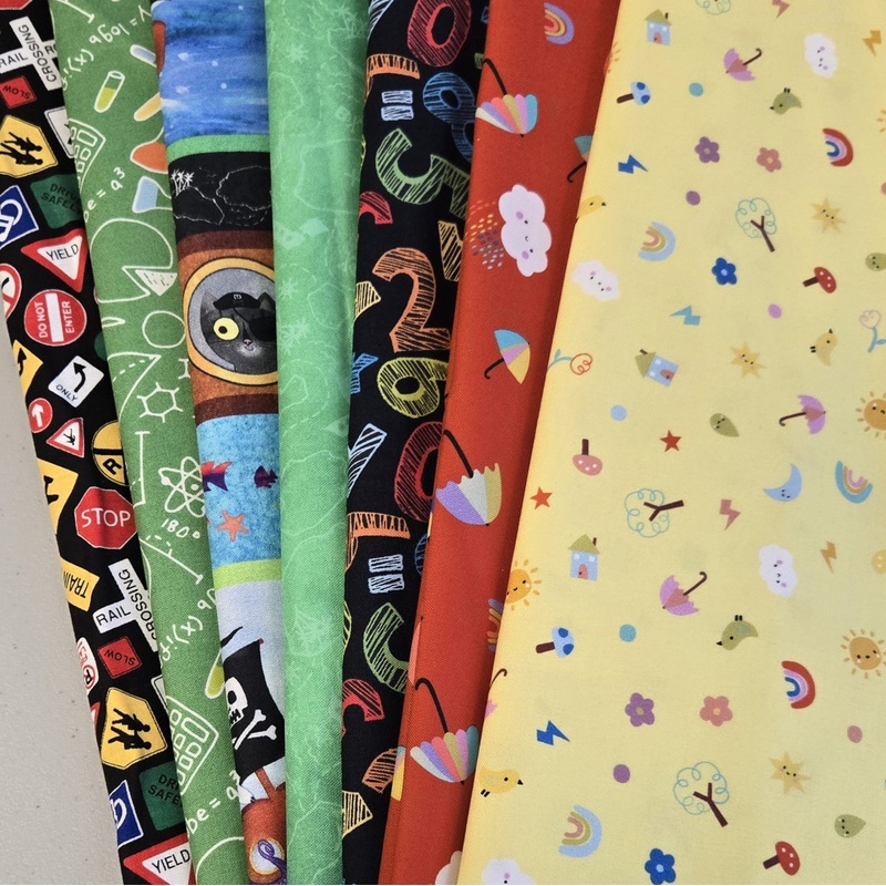Matt’s Mystery Bundles – 6.09 yards – Kids Choice #2 – Assorted Remnants