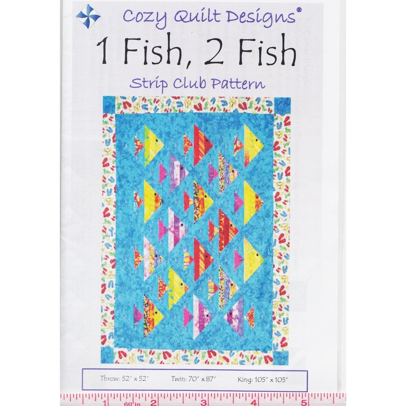 1 FISH 2 FISH – Cozy Quilt Design Pattern