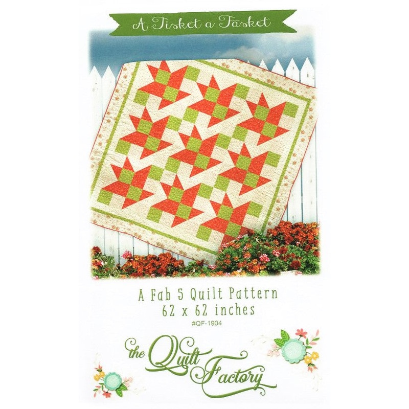 A TISKET A TASKET – Quilt Pattern QF-1904 By The Quilt Factory