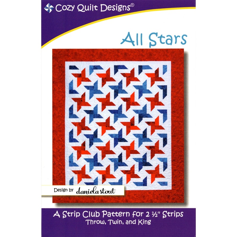 ALL STARS – Cozy Quilt Designs Pattern