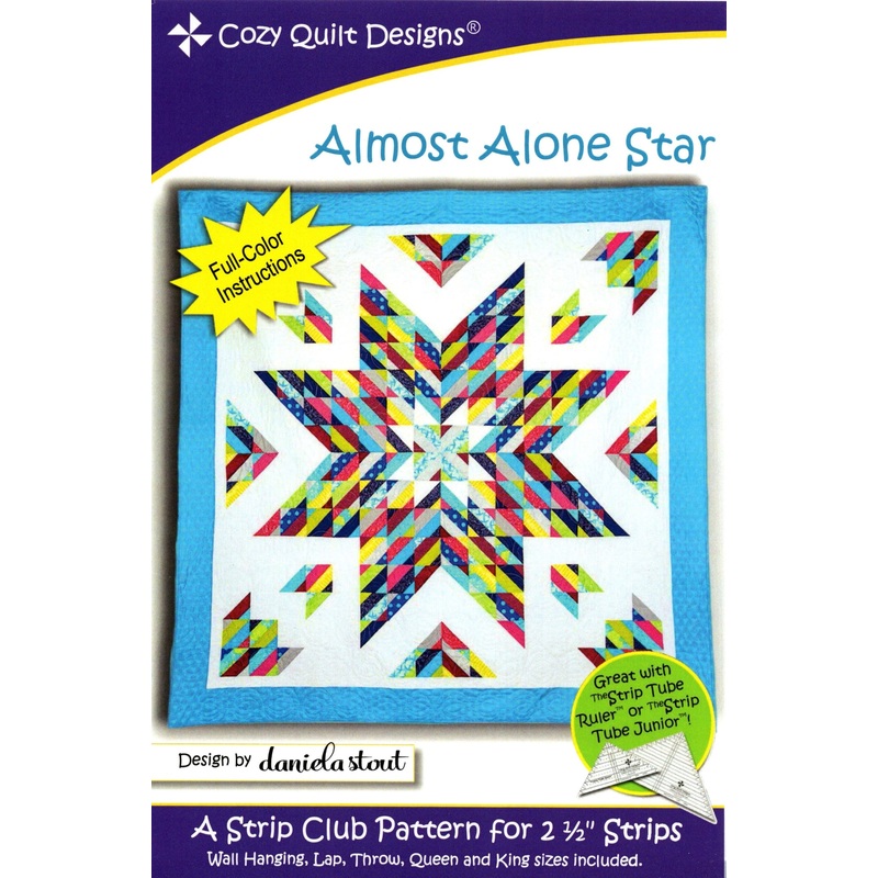 ALMOST ALONE STAR – Cozy Quilt Design Pattern