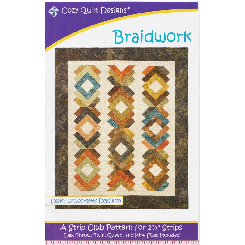 BRAIDWORK – Cozy Quilt Designs Pattern