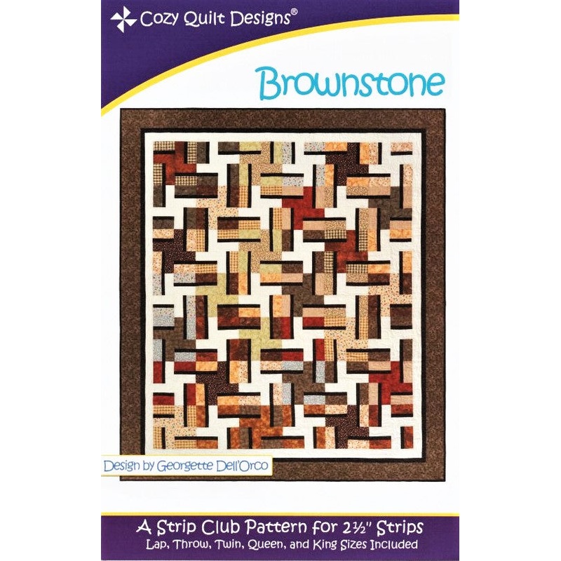 BROWNSTONE – Cozy Quilt Designs Pattern