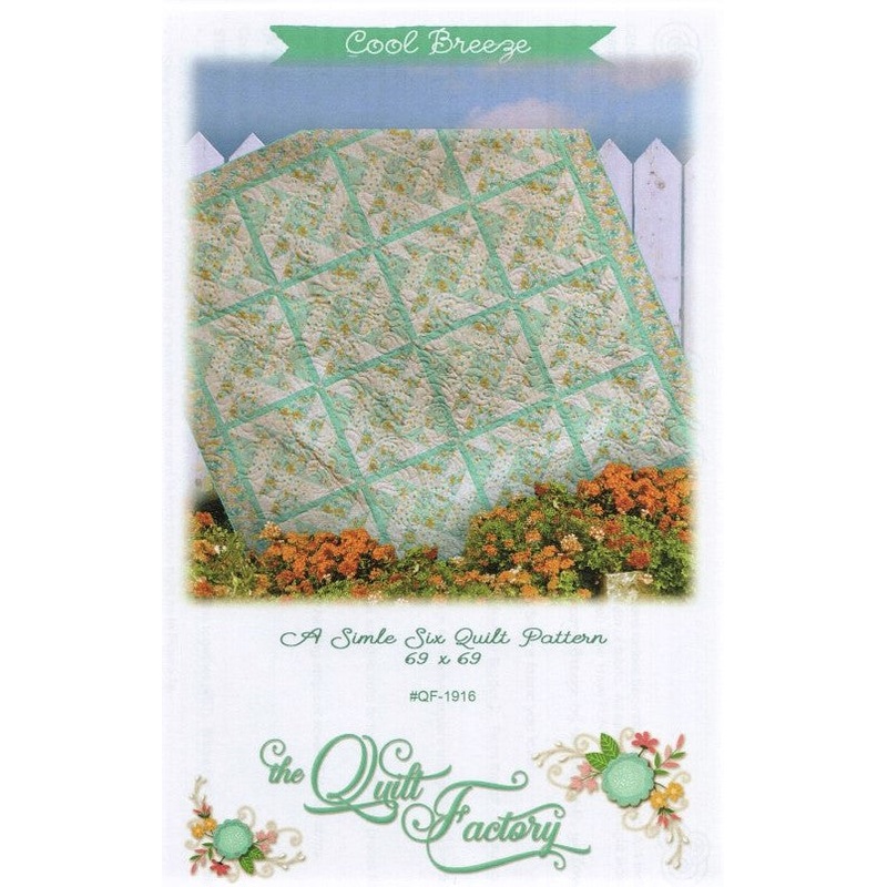 COOL BREEZE – Quilt Pattern QF-1916 By The Quilt Factory