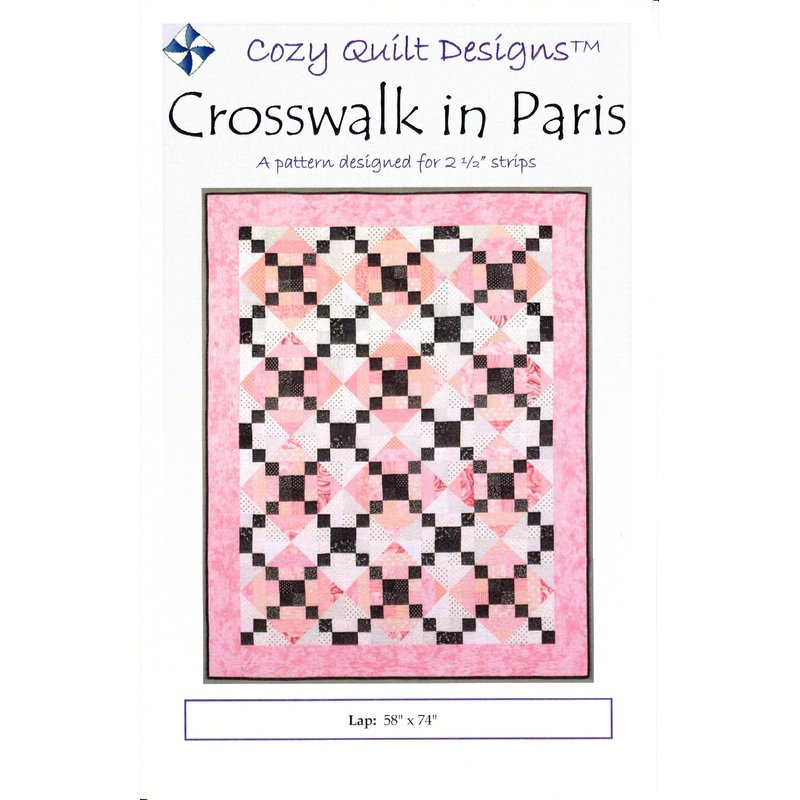 CROSSWALK IN PARIS – Cozy Quilt Design Pattern