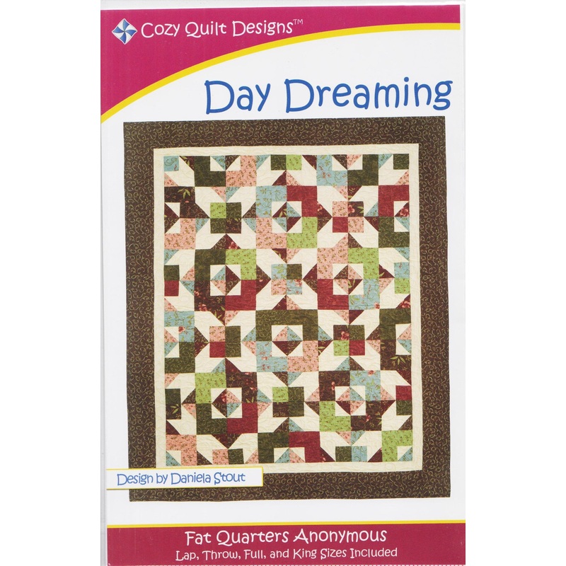 DAY DREAMING – Cozy Quilt Designs Pattern DIGITAL DOWNLOAD
