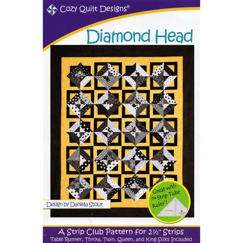 DIAMOND HEAD – Cozy Quilt Designs Pattern