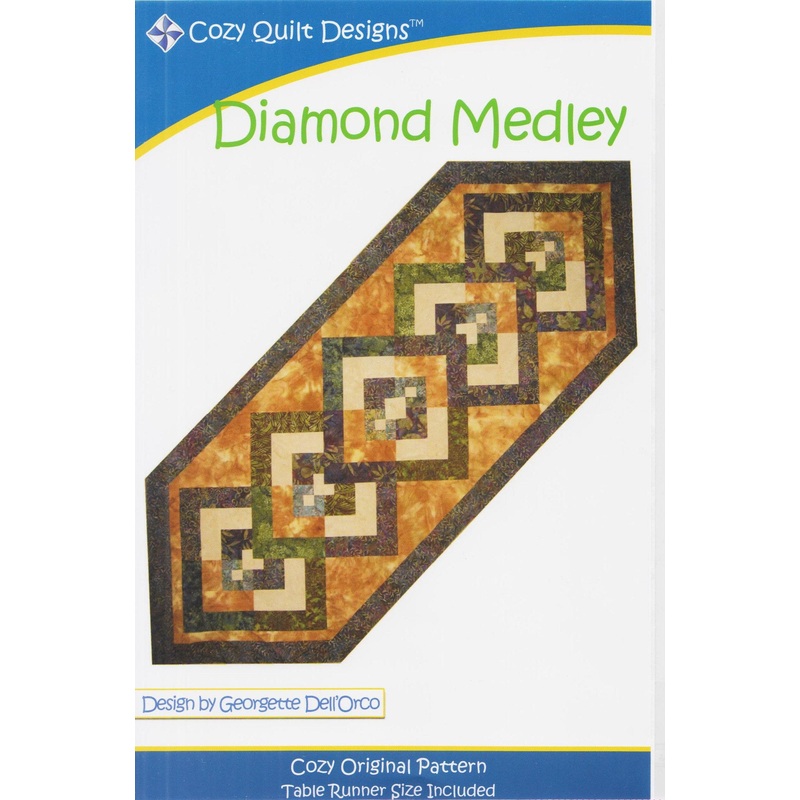 DIAMOND MEDLEY – Cozy Quilt Designs Pattern