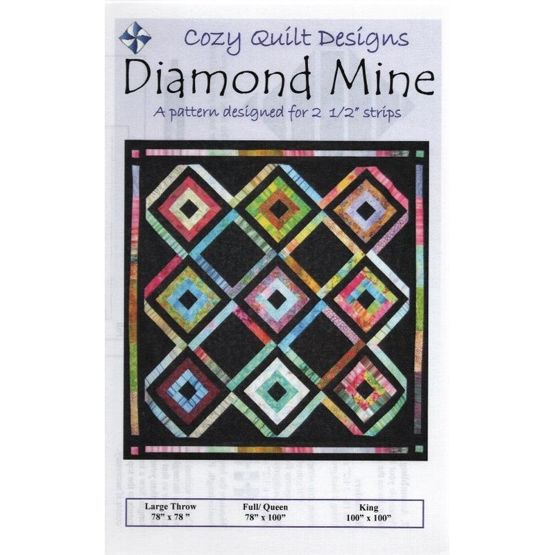 DIAMOND MINE – Cozy Quilt Designs Pattern