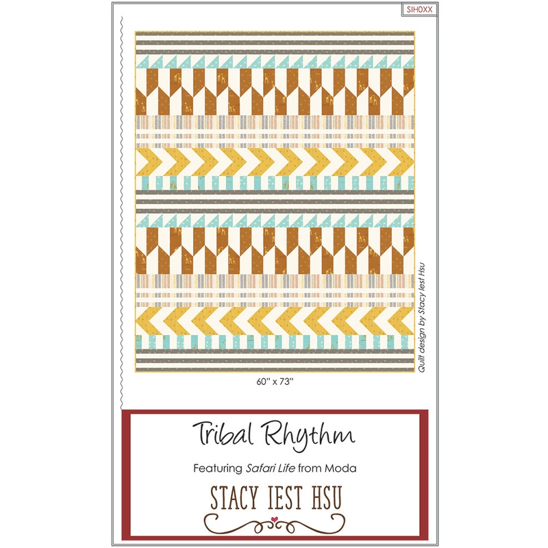 TRIBAL RHYTHM – Stacy Iest Hsu Quilt Pattern