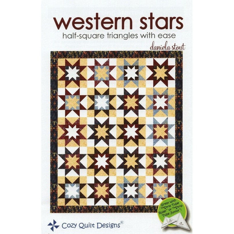 WESTERN STARS – Cozy Quilt Designs Pattern
