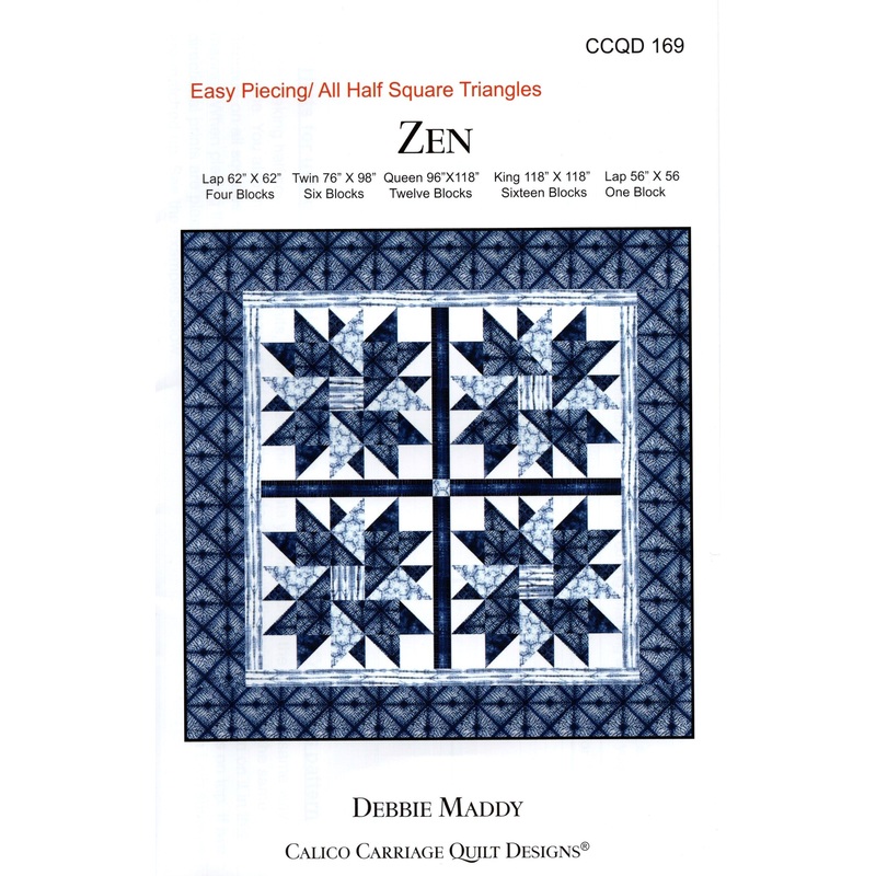 ZEN – Calico Carriage Quilt Designs Pattern CCQD169