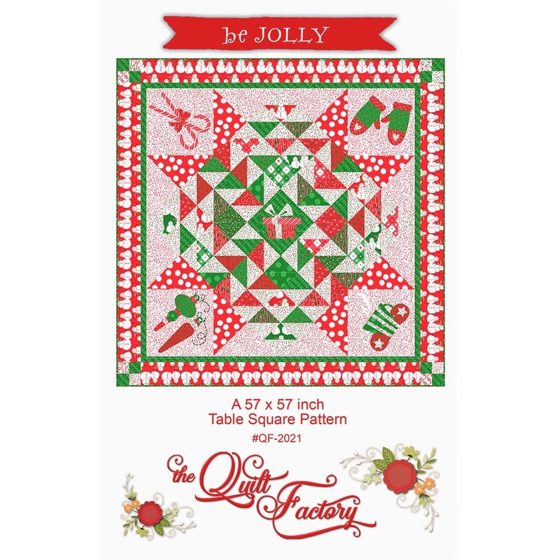 BE JOLLY – Quilt Pattern QF-2021 By The Quilt Factory