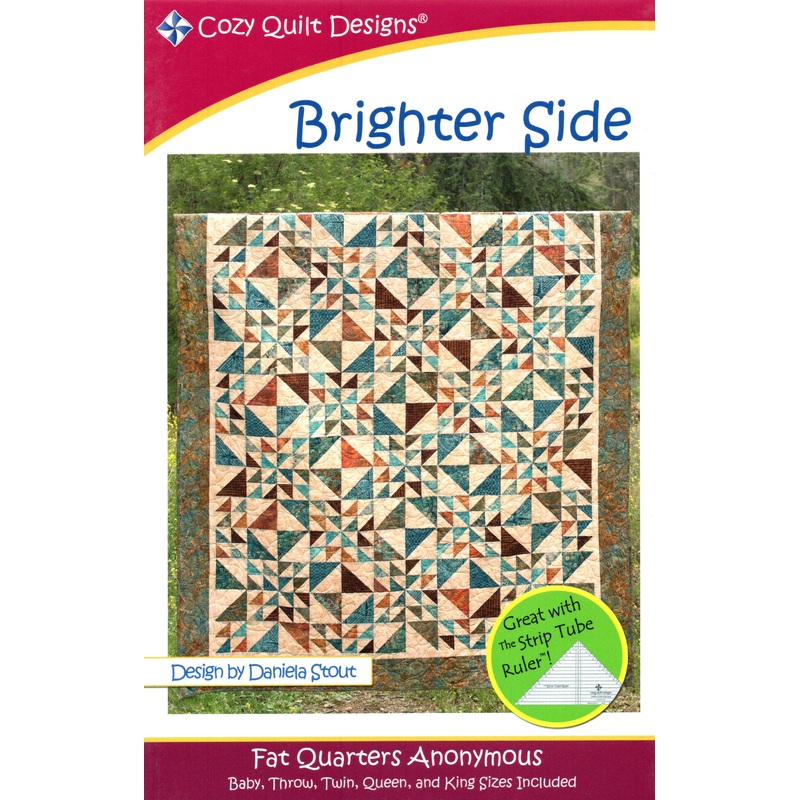 BRIGHTER SIDE – Cozy Quilt Designs Pattern DIGITAL DOWNLOAD