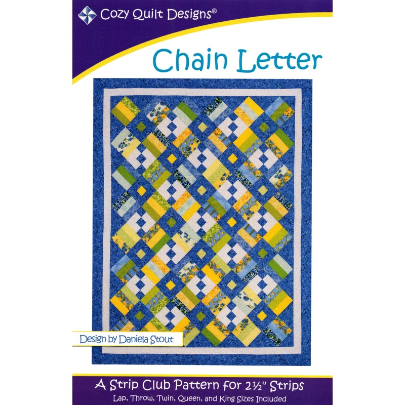 CHAIN LETTER – Cozy Quilt Designs Pattern