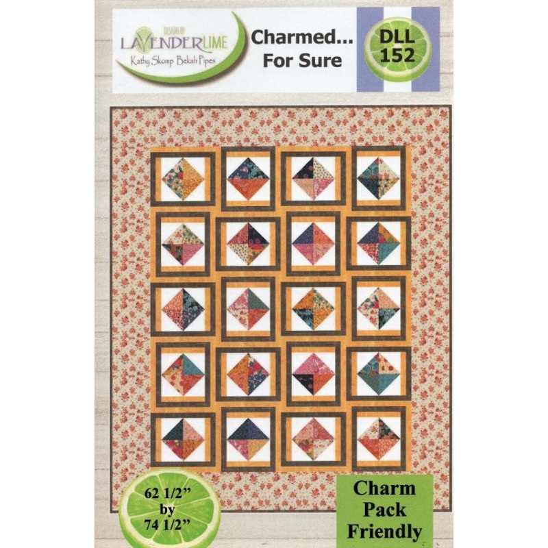 CHARMED…FOR SURE – Lavender Lime Quilt Pattern DLL 152