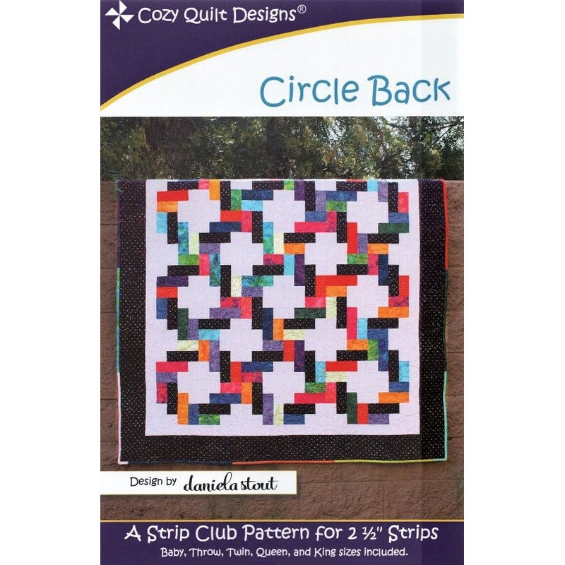 CIRCLE BACK – Cozy Quilt Designs Pattern DIGITAL DOWNLOAD