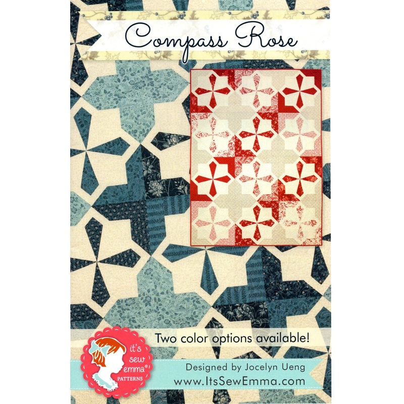 COMPASS ROSE – It’s Sew Emma Quilt Pattern