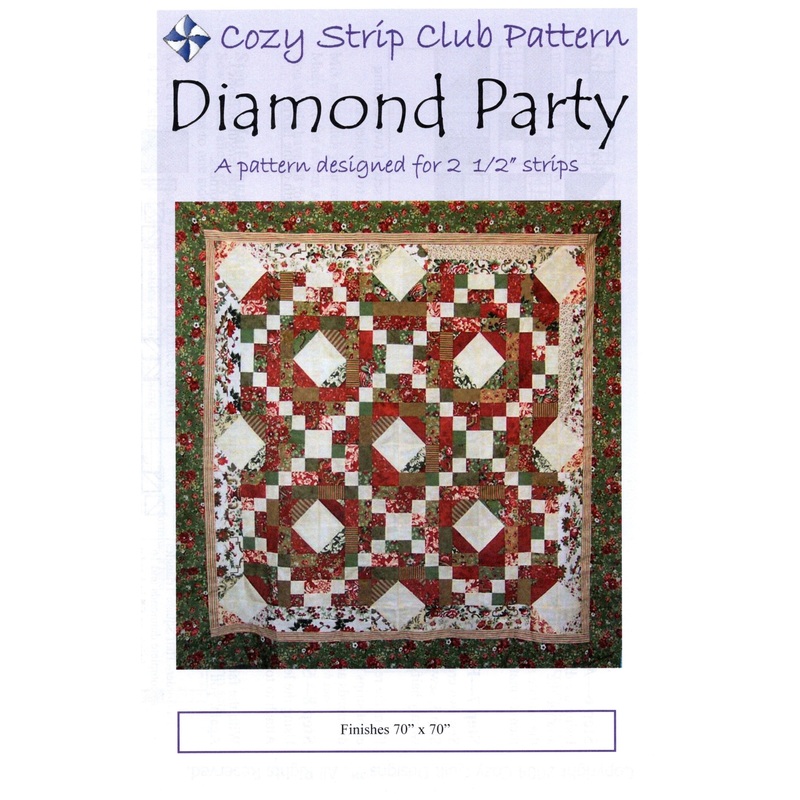 DIAMOND PARTY – Cozy Quilt Designs Pattern DIGITAL DOWNLOAD