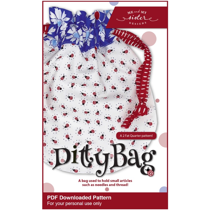 DITTY BAG – Me & My Sister Designs Pattern DIGITAL DOWNLOAD