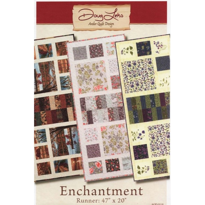 ENCHANTMENT – Antler Quilt Design’s Quilt Pattern AQD 0118