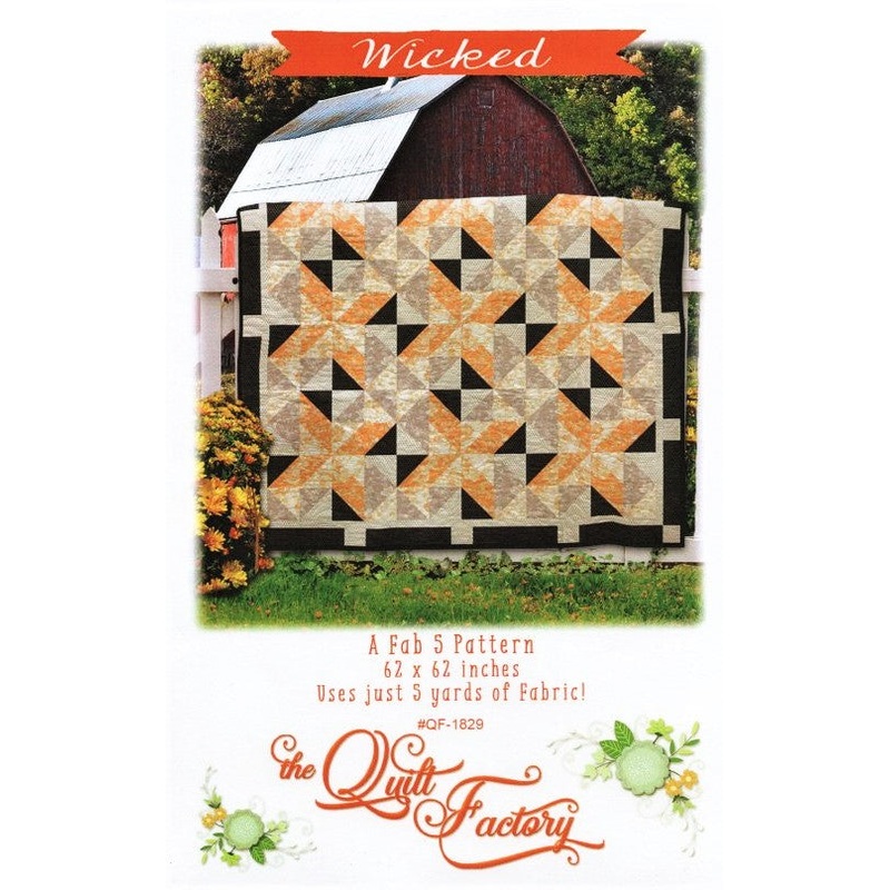 WICKED – Quilt Pattern QF-1829 By The Quilt Factory