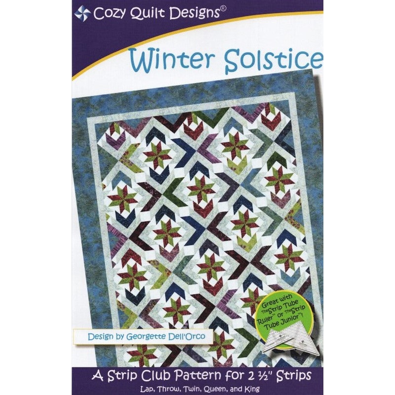 WINTER SOLSTICE – Cozy Quilt Designs Pattern DIGITAL DOWNLOAD