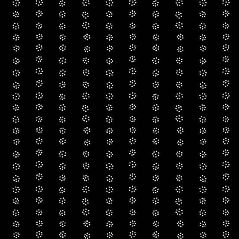 Andover Tuxedo 9623 K Black Dot Circles By The Yard