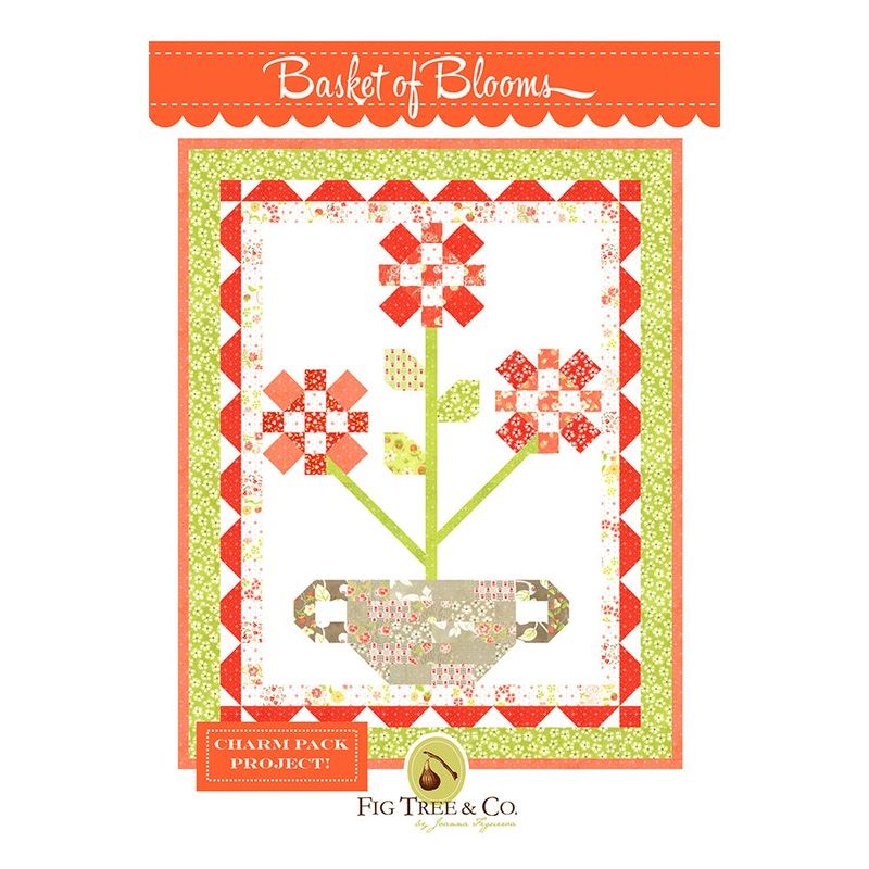 BASKET OF BLOOMS – Fig Tree & Co. Pattern #1703
