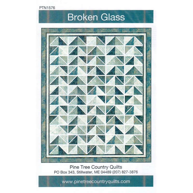 BROKEN GLASS – Pine Tree Country Quilts Pattern