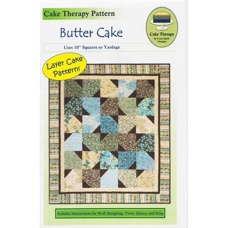 BUTTER CAKE – Cozy Quilt Designs Pattern DIGITAL DOWNLOAD