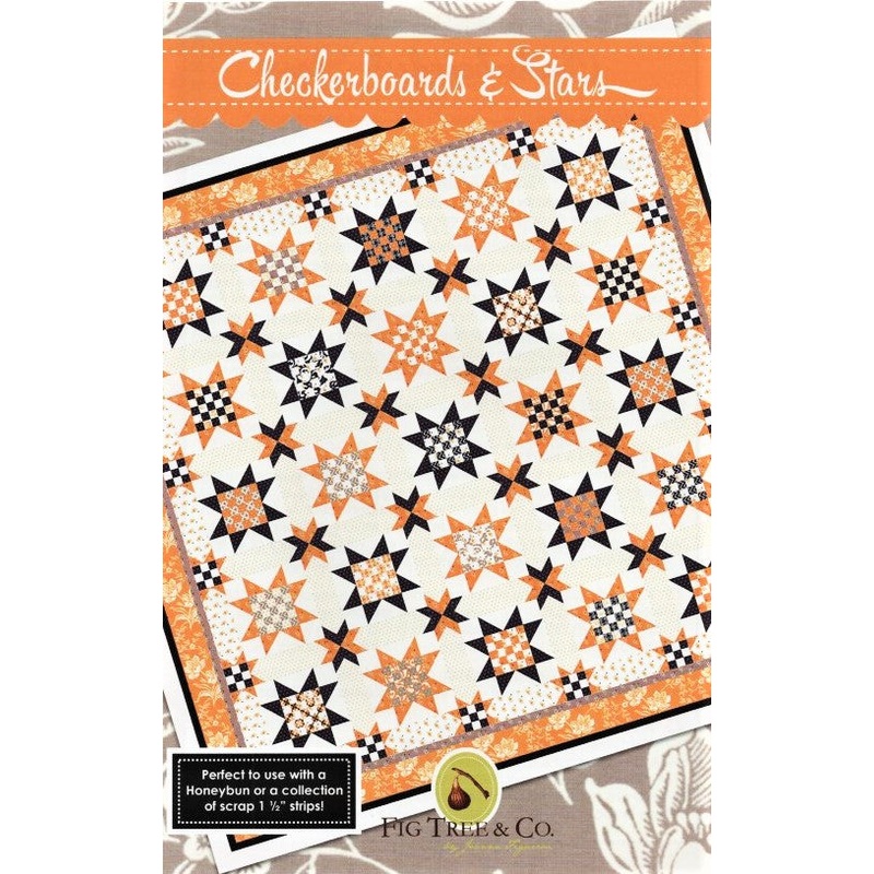 CHECKERBOARDS & STARS – Fig Tree & Co. Pattern