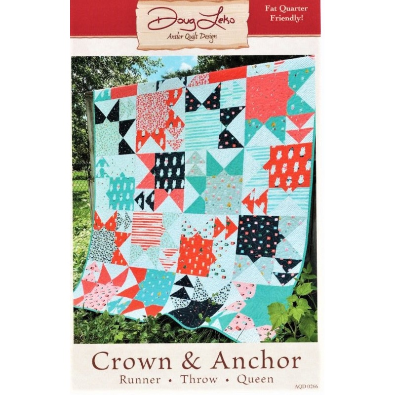 CROWN & ANCHOR – Antler Quilt Design’s Quilt Pattern