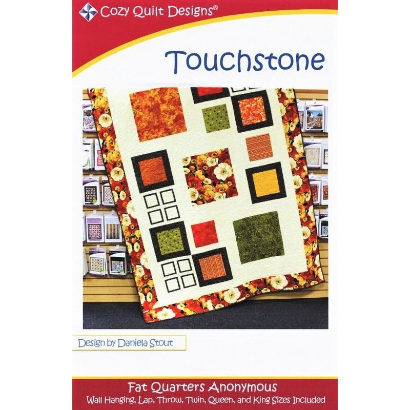 TOUCHSTONE – Cozy Quilt Designs Pattern DIGITAL DOWNLOAD