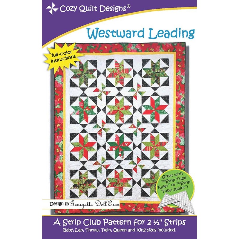 WESTWARD LEADING – Cozy Quilt Designs Pattern DIGITAL DOWNLOAD