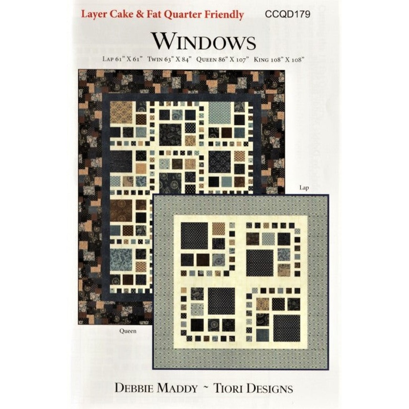 WINDOWS – Calico Carriage Quilt Designs Pattern CCQD179