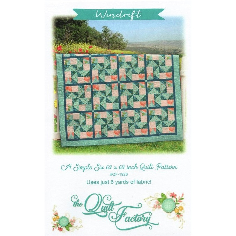 WINDRIFT – Quilt Pattern QF-1926 By The Quilt Factory