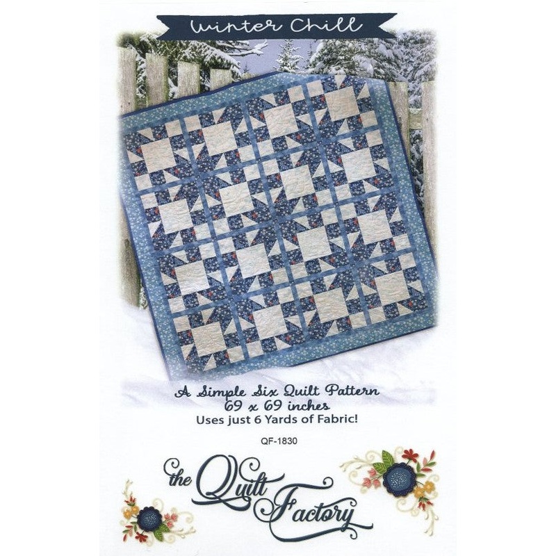 WINTER CHILL – Quilt Pattern QF-1830 By The Quilt Factory
