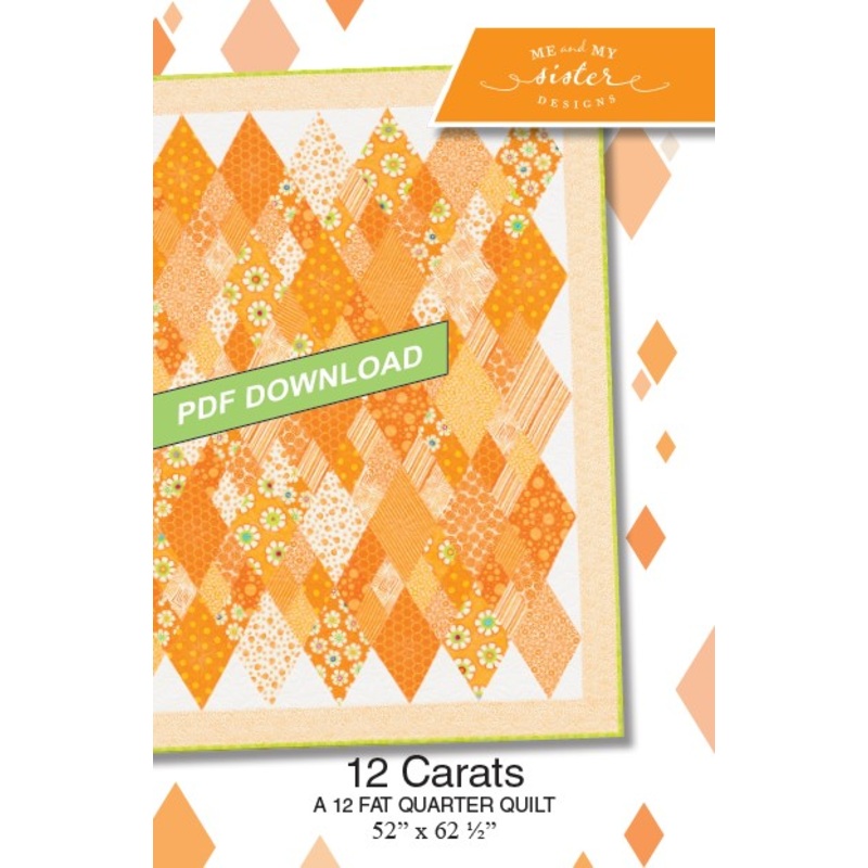12 CARATS – Me & My Sister Designs Pattern DIGITAL DOWNLOAD