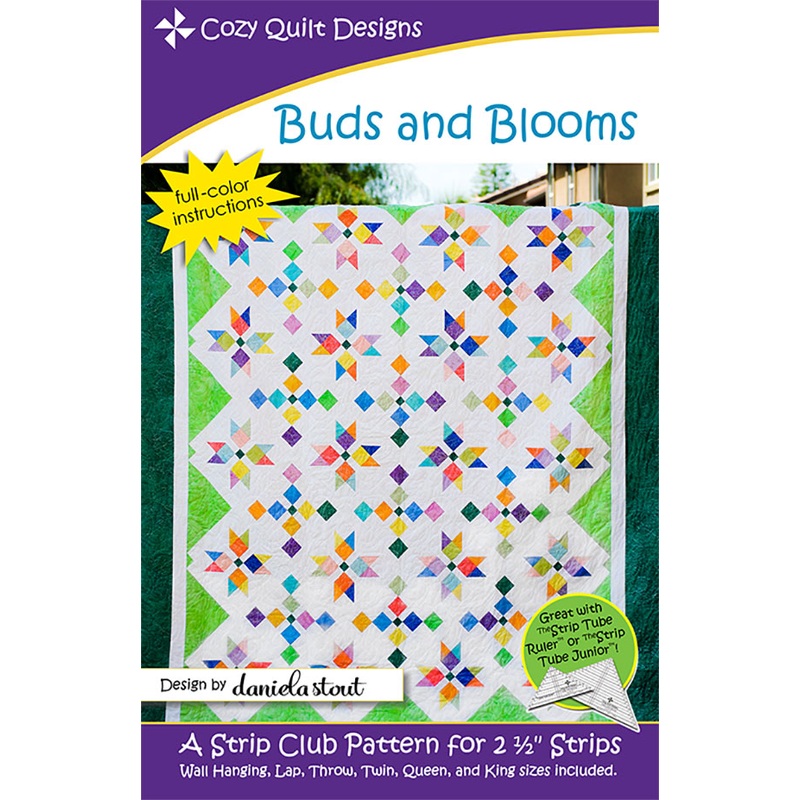BUDS AND BLOOMS – Cozy Quilt Designs Pattern