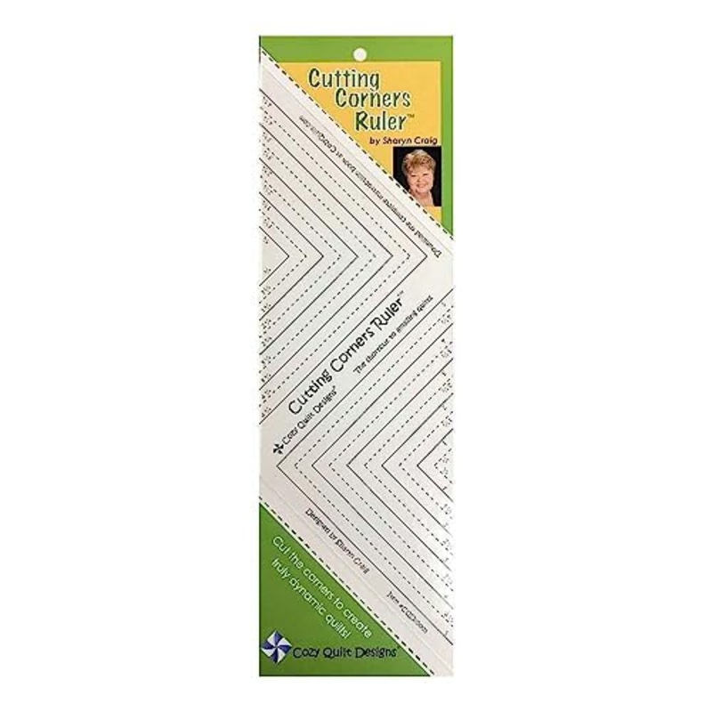 Cutting Corners Ruler – Cozy Quilt Designs