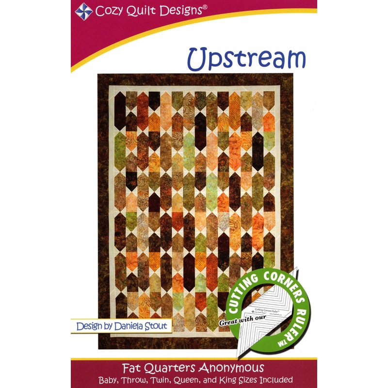 UPSTREAM – Cozy Quilt Designs Pattern