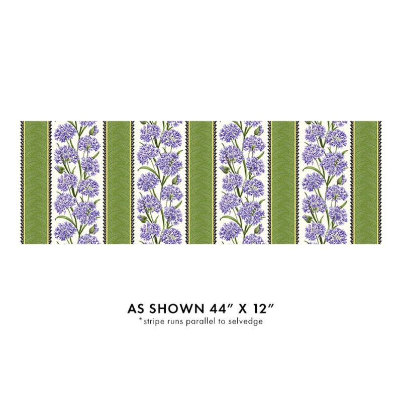 Benartex Whispering Lilies 16227 45 Whispering Lilies Stripe Leaf Multi By The Yard