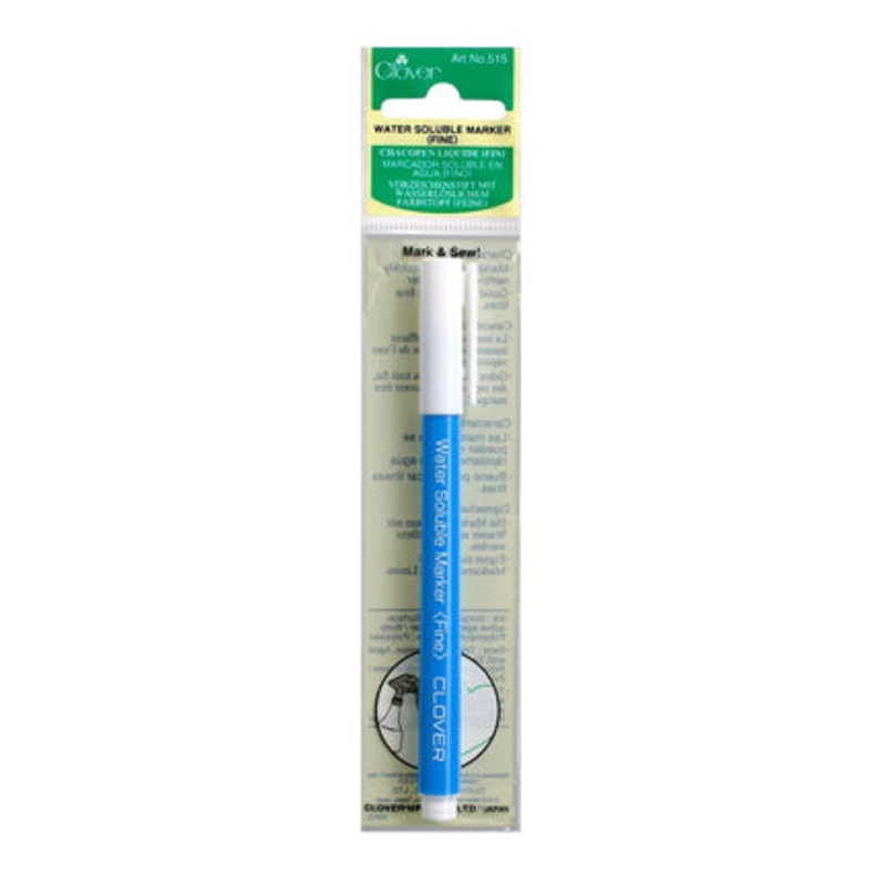 Clover Needlecraft Water Soluble Marker – 515 Fine Tip