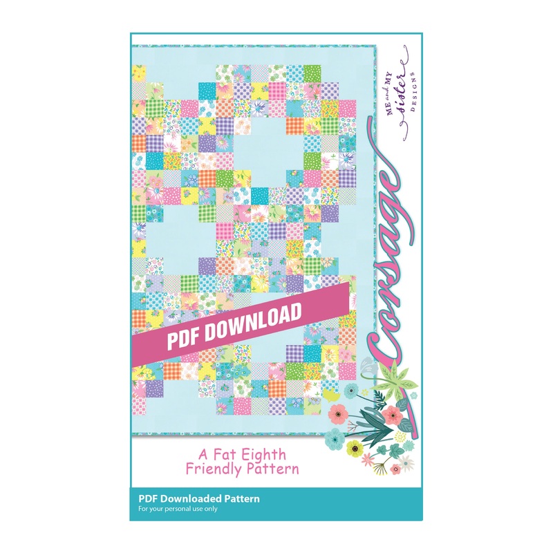 CORSAGE – Me & My Sister Designs Pattern DIGITAL DOWNLOAD