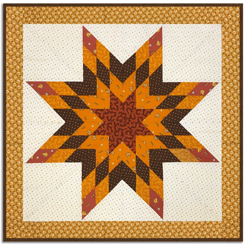 Andover Lone Star Wall Hanging Kit – Includes Pre-cut Strips – Gathering